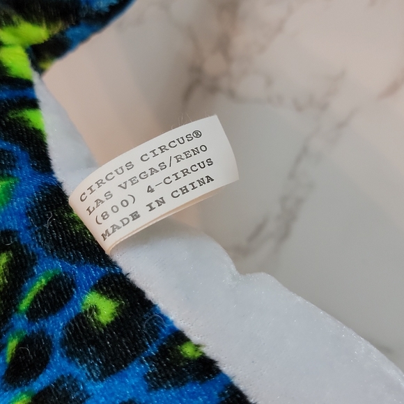 Circus Circus Blue Tiger Shark Stuffed Animal Plush - Picture 4 of 5